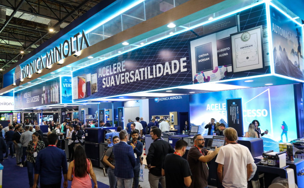 Konica Minolta foca em automação e expansão de portfólio na FESPA Digital Printing 2027